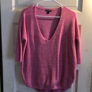 Pink Express Sweater
